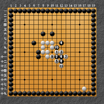 19路詰碁 問題④ 回答3