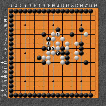 19路詰碁 問題⑧ 回答2