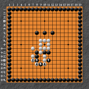 19路詰碁超難問 変化図2