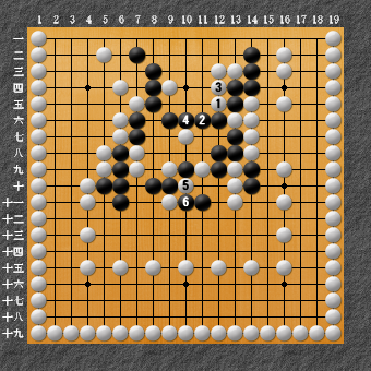 19路詰碁 問題⑨ 正解3