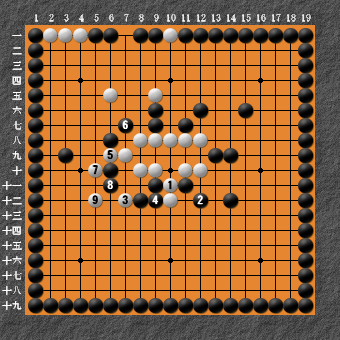 19路詰碁 問題⑦ 回答5