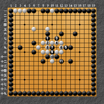 19路詰碁 問題⑦ 回答3