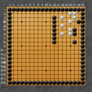 19路詰碁 問題⑩ 出題図