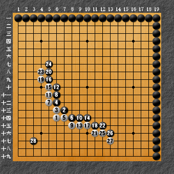 囲碁ひも理論 回答図1
