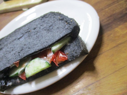 日記21年9月 炭食パンのサンドイッチ★